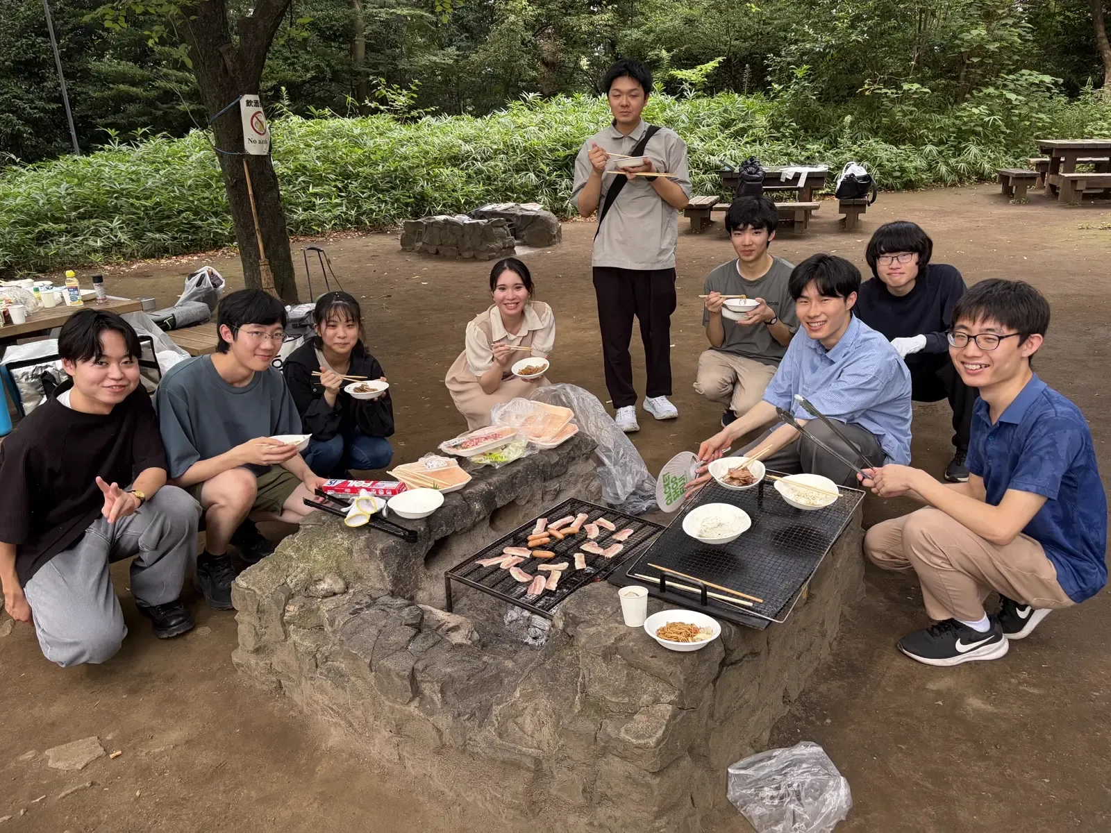 BBQ の様子